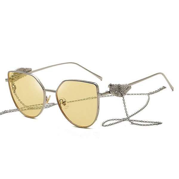 Metal Chain Sunglasses