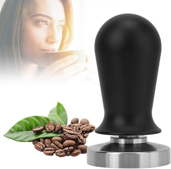 Kaffetamper - Kaffetamper - Kaffetamper - Kaffetamper - Espressotamper - 51mm - Manuel Kaffetamper - Sort