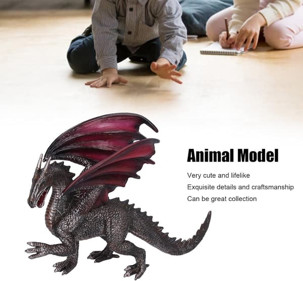 Drage Actionfigur Model, Børns Høj Simulations Drage Mod