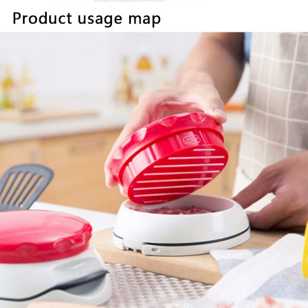 Burger Pie Press Mold Handheld Burger Press, DIY Pie Press