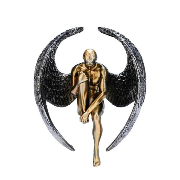 tenker Angel resin Bordplate Hjemmekontor Dekor Resin Statue Scul