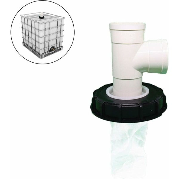 IBC-regnvattensfilterlock, tvättbart nylon IBC-filter
