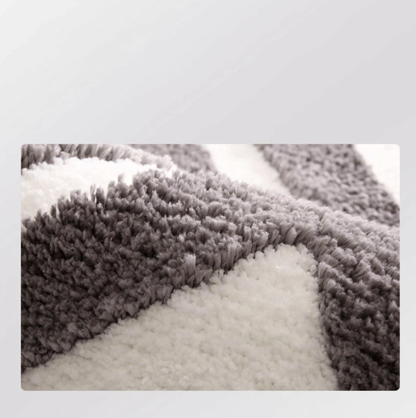 Skridsikker bademåtte, blødt mikrofiber brusebadsmåtte, vandabsorberende, M