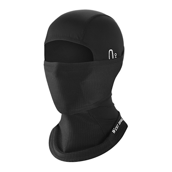 Cykelhjelm Støvbeskyttelse Solbeskyttelse Anti-uv Blød Åndbar Is Følelse Solskærm Fuld Beskyttelse Ansigt Hætte Cykling Hals Wrap