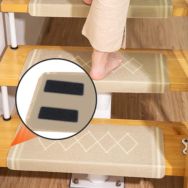 Strips med klæbemiddel, 1x4 tommer velcro-strips - 15 sæt, st