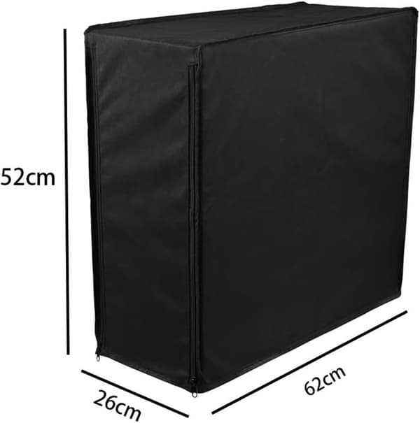 Vanntett Datamaskin Støvdeksel Mid Tower Case Beskyttelse Støvdeksel PC Host Full Case med Glidelås Host