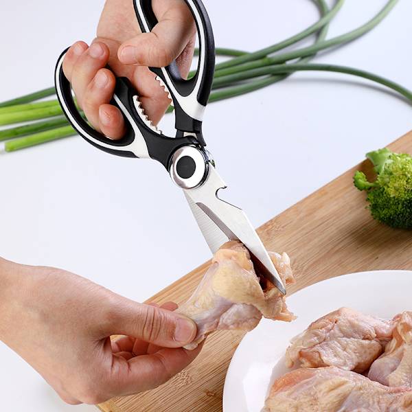 Multifunktionella köksaxar förtjockning starka kycklingbensaxar i rostfritt stål för hushållsbruk speciella benknivar matgrill köttknivar