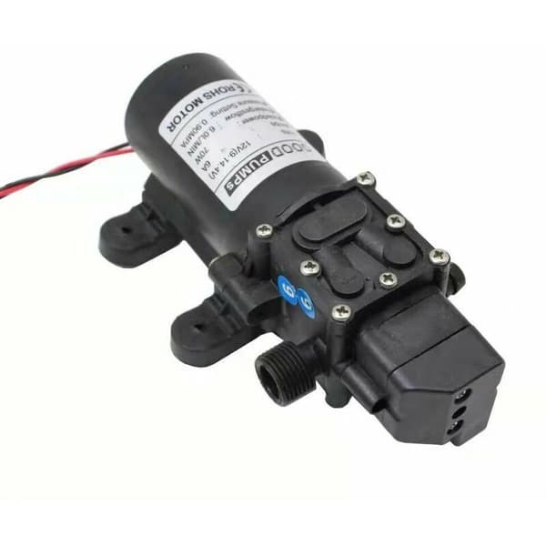 DC 12V Högtrycksmembranvattenpump Självprimning Elektrisk P