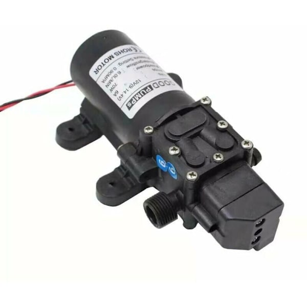 DC 12V Højtryks Membran Vandpumpe Selvansugende Elektrisk Pumpe