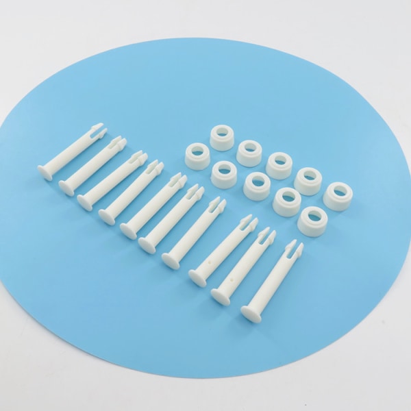 Leddpinner og tetninger (12 stk) for Intex runde metallrammebassenger reservedeler, Intexpool reservedeler (6 cm / 2,36 tommer)