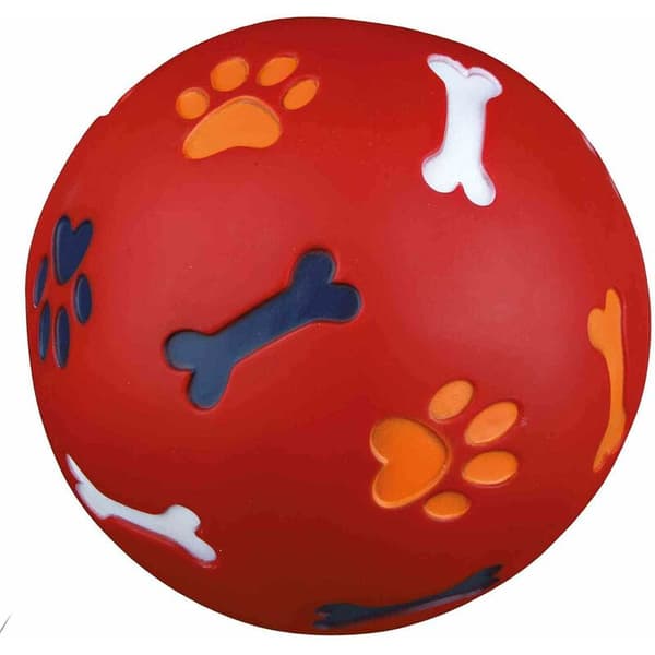 Aktivitetsboll i plast för hund, 7 cm i diameter