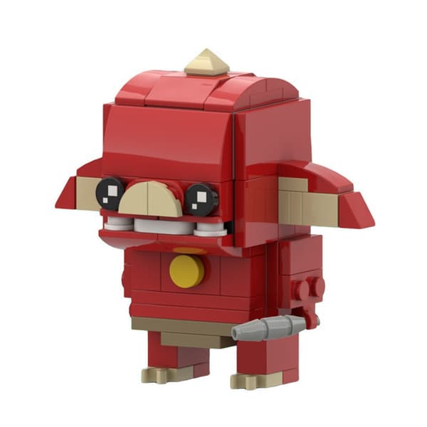 Actionfigur Byggklossar Montering Monster Klossar Leksaker