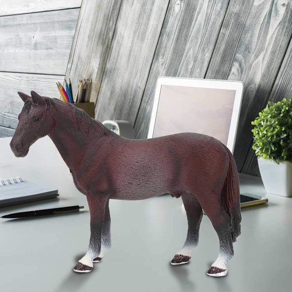Hästfigur Leksak Simulering Miniatyr Djur Leksakssamling Actionfigur Modellering Häst Leksak Djurmodell Heminredning Tillbehör