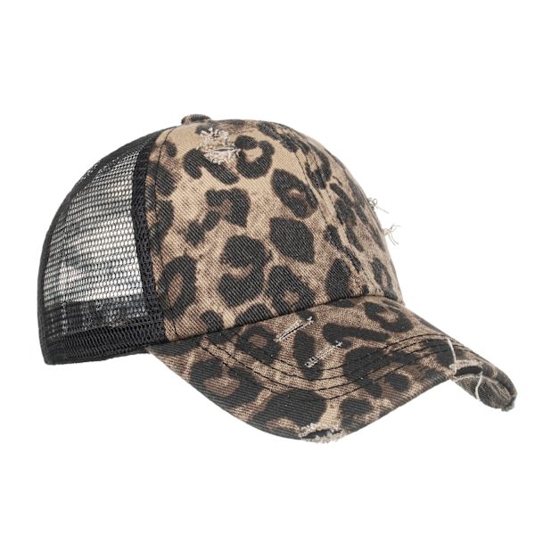 Painettu unisex-baseball-lippis, edessä verkko takana säädettävä suljinhattu-