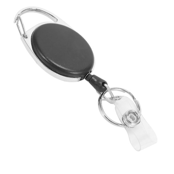20-pack Retractable Badge Holders med karbinhake och nyckelring