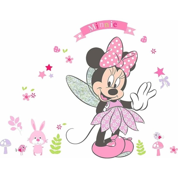 Mickey Triumph -seinätarrat Minnie ja Mickey Kids -seinätarrat M