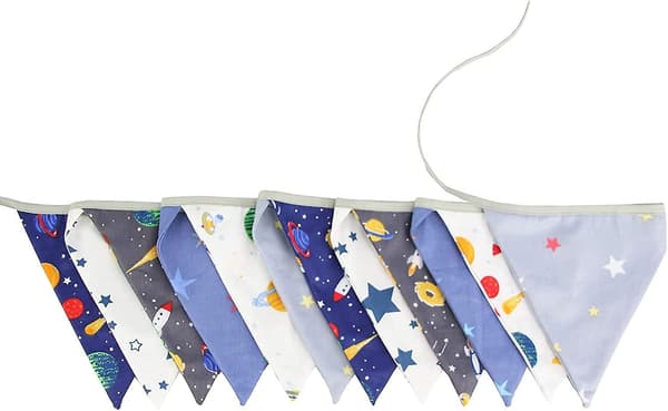 Vimpelbanner, 3,2 m romtema nylon vimpelbanner for Halloween