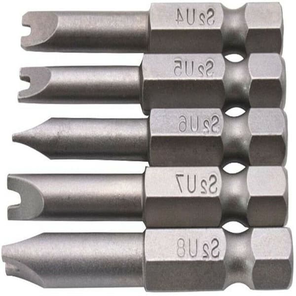Drill Chuck S2 Legering Stål U-formet Skrutrekker Bits 1/4 Hex Shan