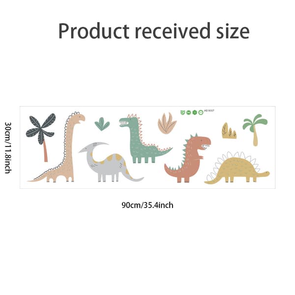 Dinosauruskasvien seinätarrasetti