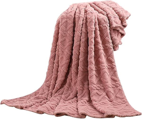 70*100cm Fleecepledd Myk, varm pledd for vinter, Stripete pledd for høst Multifunksjonell, Kastepledd for stol, seng, sofa og stue
