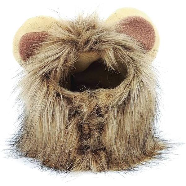 Kæledyr Halloween Kostume Kat Løve Hat Hovedbeklædning Lille Hund Løve Hat Li