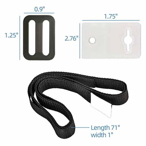 8 stk. Universal In Ground Swimmingpool Cover Straps, Pool Packi