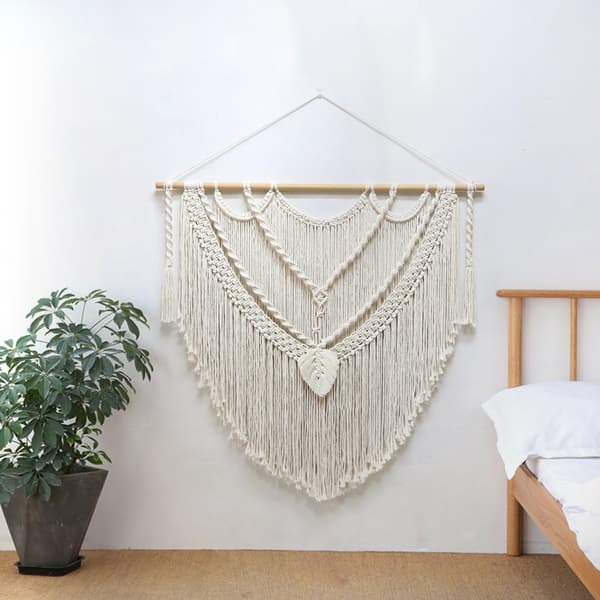 Väggdekorationer i Boho Decor Väggdekorationer - Handvävda bohemiska T