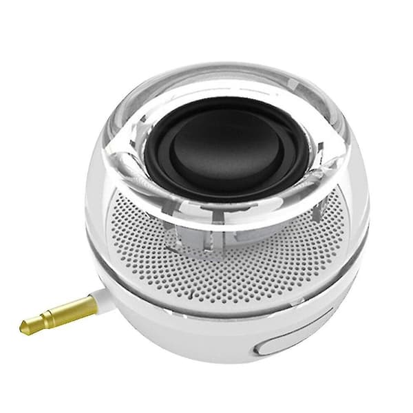 Bluetooth-høyttaler Mini bærbar direkte plugg-høyttaler 3,5 mm subwoofer