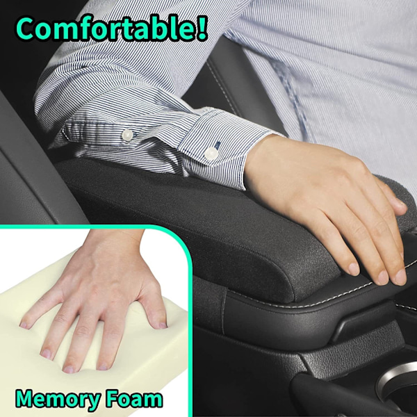 Bilarmrest höjd ökande dyna armrest dyna universal armrest