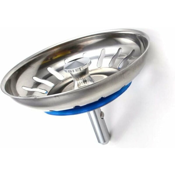 Stainless Steel Sink Stopper 2Pcs Strainer Stopper for Stainless