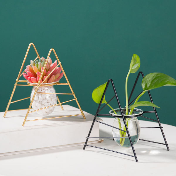 För Matbord Bröllop Centerpieces, Flower Stand Column Metal