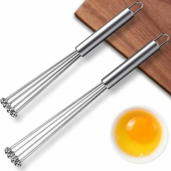 Manuell äggvisp, rostfri stålvisp för matlagning, Kitch