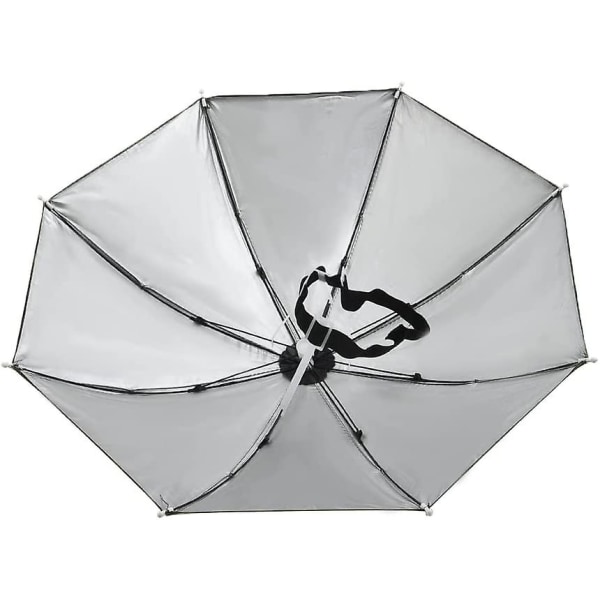 Universal sateenvarjohattu kuminauhalla aikuisille ja lapsille ulkona
