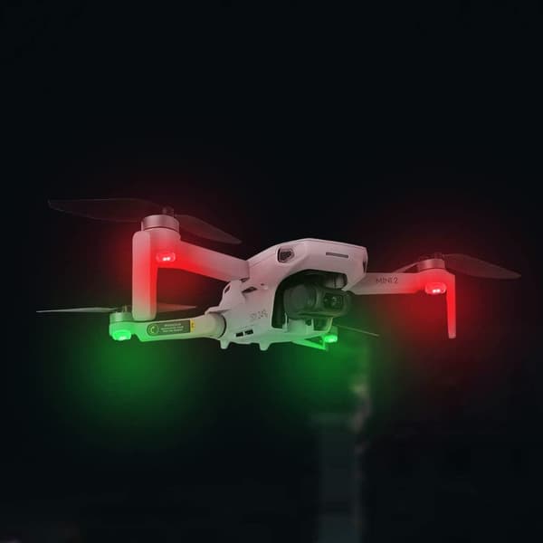 4 stk. LED Drone Strobe Lights Veicle Anti-Collision Strobe Light