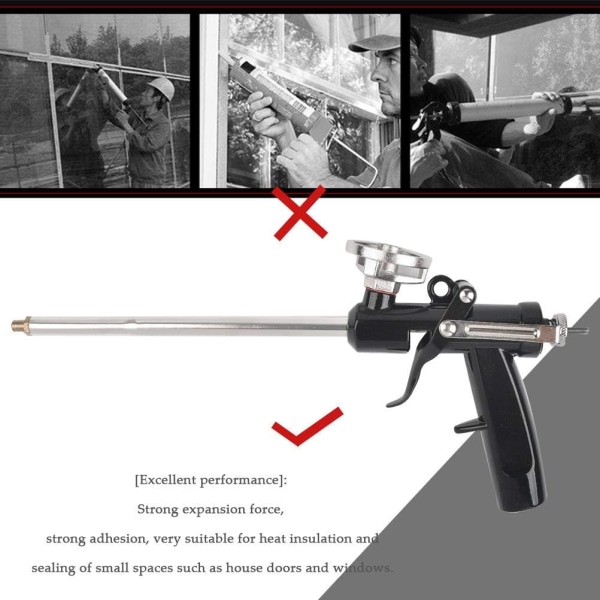 Skumpistol, polyurethanskumpistol, fugepistol, skumpistol, egnet