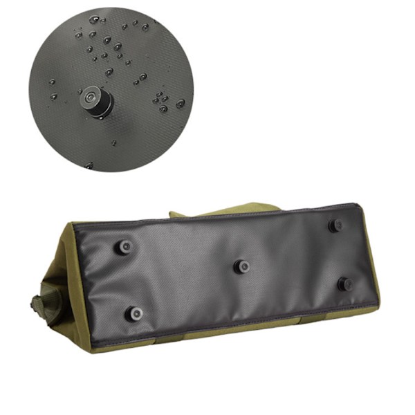 Verktygsorganisatör, över dörrväska - för verktygslåda, tunga inomhus- och utomhusverktyg, 1 st förvaringsväska, armégrön, 40-45*15*15cm