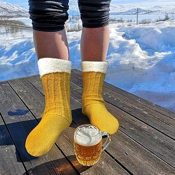 Sukat Väri Väri Piirretty Sukat Talvi Lämpö Täsmäävät Raidallinen Sukat