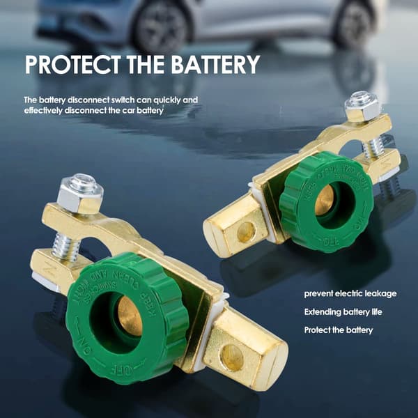 Pcs Universal 12V 400A Batteri Afbryder Terminal Batteri Afbryder Dræb Afbryder til Bil Lastbil Båd Køretøj