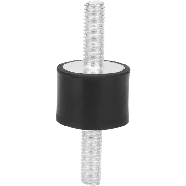 4 st M6 Anti-Vibration Gummi Isolatorfästen med 2 gängade stift