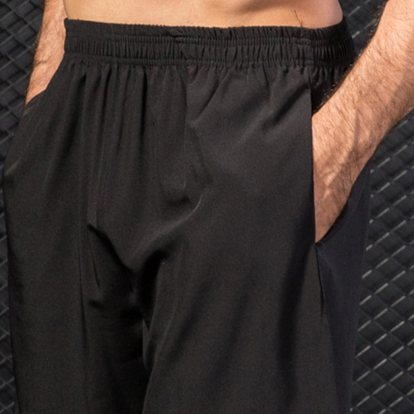 Herrshorts, träningshorts, pådragshorts med fickor