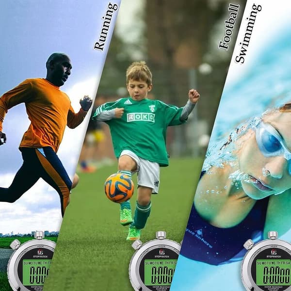 Stopur Professionelt Stopur 2 Hukommelse Med Mute Og Lys Sjov