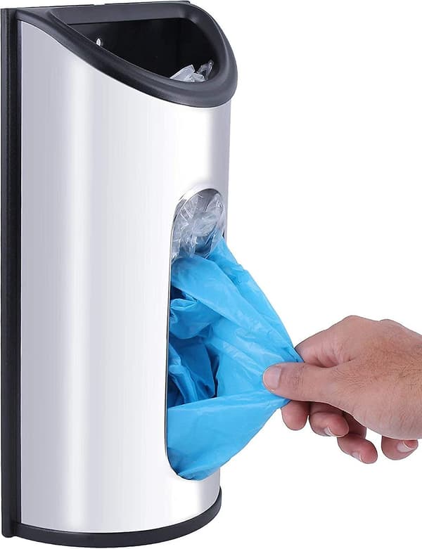 Kökspåshållare i plast för matvarupåsar