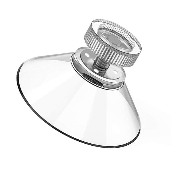 41 mm:n imukupit M4-kierteellä, läpinäkyvät pyörönupit