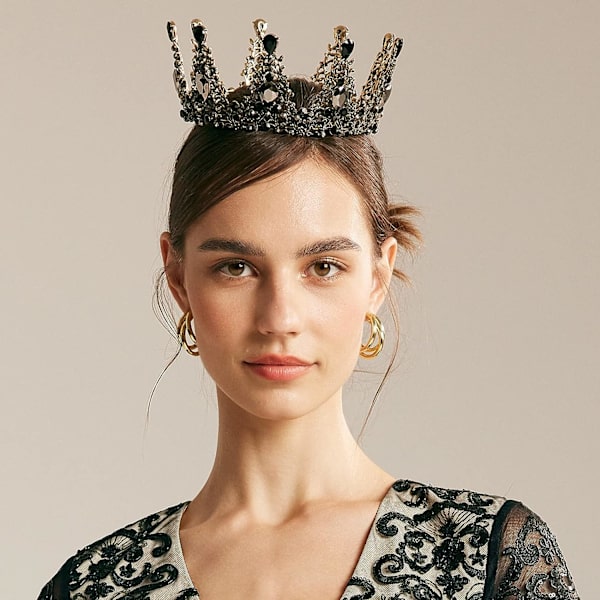 Barokke kroner for kvinner Dronningkrone Gotisk tiara