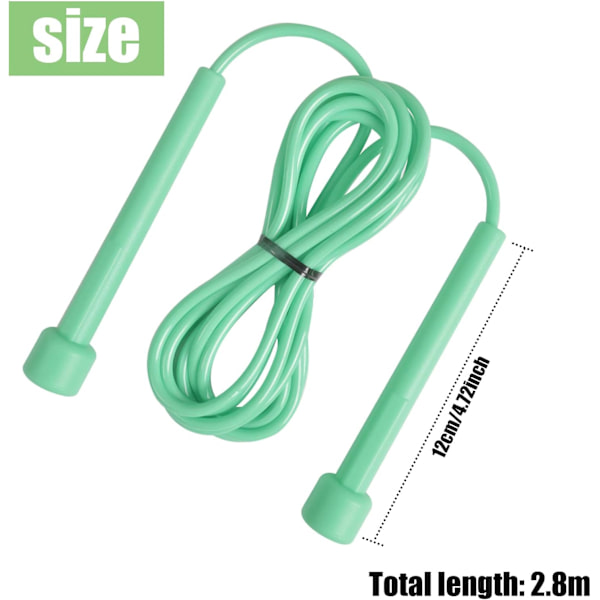 4 stk. Springtov til børn og voksne Speed Jump Skipping Rope
