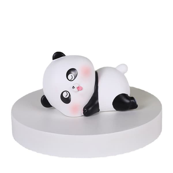 4 søde mini panda-formede figurer legesæt bred anvendelighed