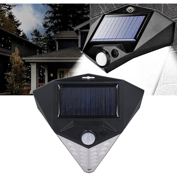 3-läges rörelsesensor solcellslampa 36 LED utomhusvägglampa för Y