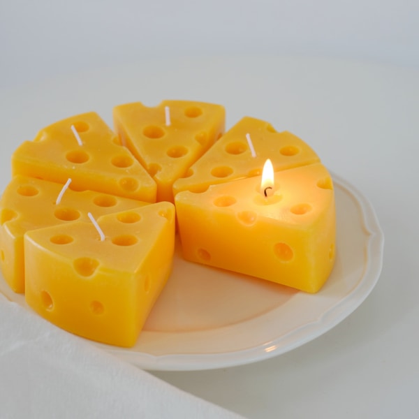 6 bougies parfumées, fromage mignon, tilbehør fotokreatif,