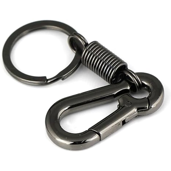 Retro Style Enkel Stærk Karabinhage Form Nøglering Nøgle Ring