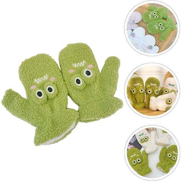 1 par vinterfluffige tegneserie varme for barn